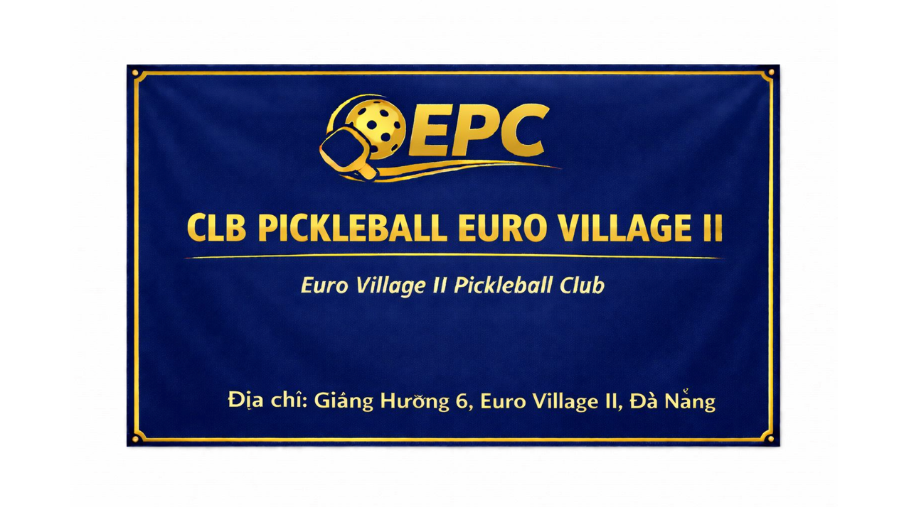 Giải PickleBall EURO Village II - Happy New Year 2026